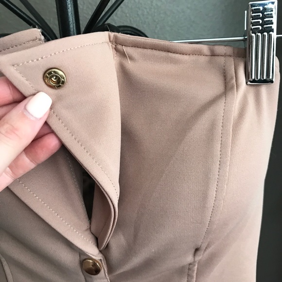 Strapless Button Dress | NWT - Picture 2 of 6